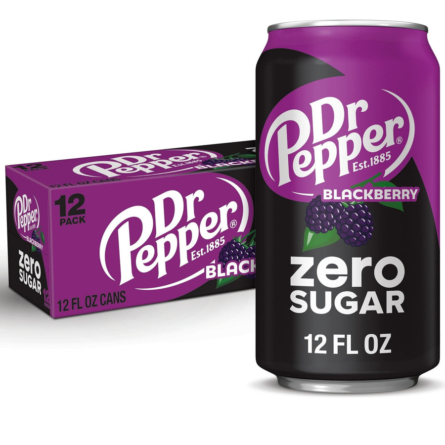 Dr Pepper Blackberry Zero Sugar Soda F1