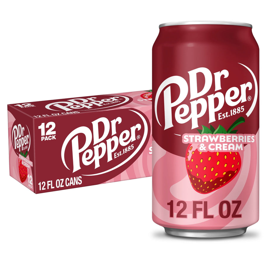 Dr Pepper Strawberries & Cream Soda P1